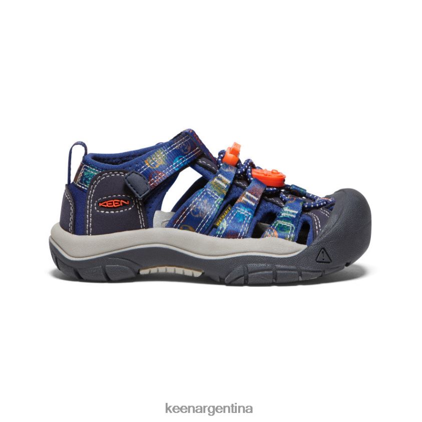 oso ahumado/multi calzado KEEN newport h2 x oso ahumado T0822B743 pequeños niños - Imagen 1