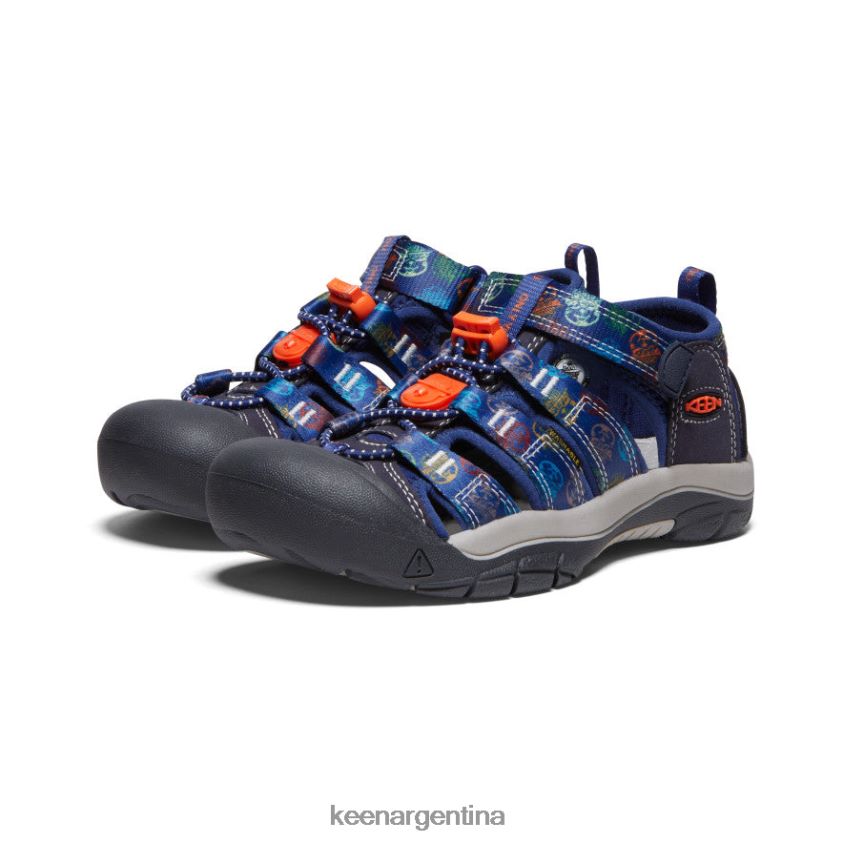 oso ahumado/multi calzado KEEN newport h2 x oso ahumado T0822B761 niños grandes - Imagen 2