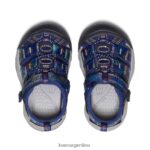 oso ahumado/multi calzado KEEN newport h2 x oso ahumado T0822B834 niños pequeños - Imagen 4