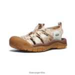 oso ahumado/smores calzado KEEN newport retro x oso ahumado T0822B83 hombres - Imagen 3