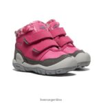 paloma de la fruta/negro calzado KEEN chukka con doble correa y nudo T0822B1013 niños pequeños - Imagen 2