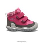 paloma de la fruta/negro calzado KEEN chukka con doble correa y nudo T0822B1013 niños pequeños