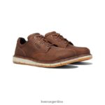pan de jengibre/blanquecino calzado KEEN san jose oxford (puntera de aluminio) T0822B298 hombres - Imagen 2