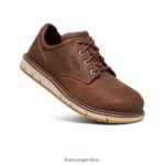 pan de jengibre/blanquecino calzado KEEN san jose oxford (puntera de aluminio) T0822B298 hombres - Imagen 3