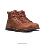 pan de jengibre/negro calzado KEEN Seattle 6" T0822B666 mujer - Imagen 2