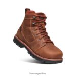 pan de jengibre/negro calzado KEEN Seattle 6" T0822B666 mujer - Imagen 3