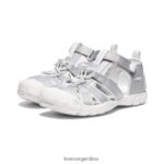 plata/blanco estrella calzado KEEN seacamp ii cnx T0822B798 niños grandes - Imagen 2