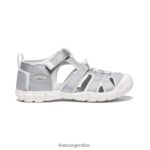 plata/blanco estrella calzado KEEN seacamp ii cnx T0822B798 niños grandes