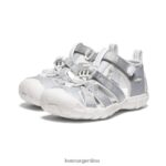 plata/blanco estrella calzado KEEN seacamp ii cnx T0822B857 pequeños niños - Imagen 2