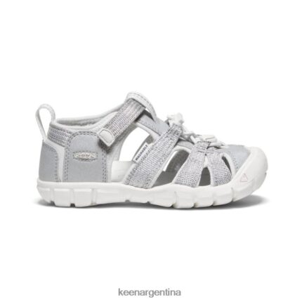 plata/blanco estrella calzado KEEN seacamp ii cnx T0822B857 pequeños niños