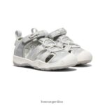 plata calzado KEEN sandalia moxie T0822B956 niños pequeños - Imagen 2