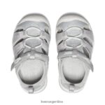 plata calzado KEEN sandalia moxie T0822B956 niños pequeños - Imagen 4