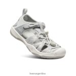 plata calzado KEEN sandalia moxie T0822B960 pequeños niños - Imagen 3