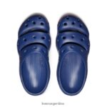 profundidades azules/alfombra roja calzado KEEN yogui T0822B215 hombres - Imagen 4
