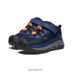 profundidades azules/austero calzado KEEN zapato deportivo targhee T0822B784 pequeños niños - Imagen 2