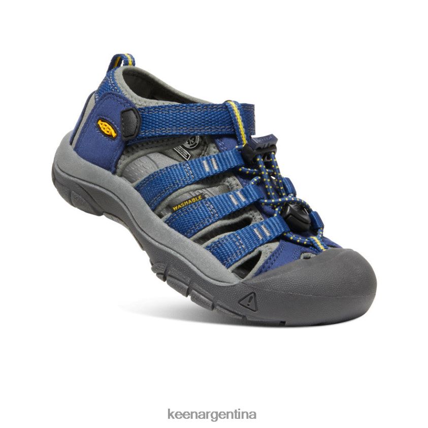 profundidades azules/gárgola calzado KEEN newport h2 T0822B744 pequeños niños - Imagen 3