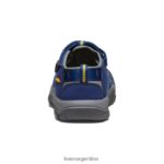 profundidades azules/gárgola calzado KEEN newport h2 T0822B744 pequeños niños - Imagen 5