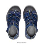 profundidades azules/gárgola calzado KEEN newport h2 T0822B763 niños grandes - Imagen 4