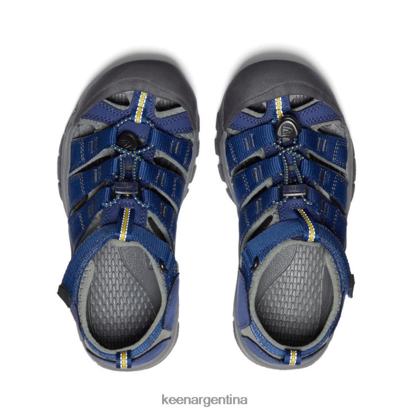 profundidades azules/gárgola calzado KEEN newport h2 T0822B763 niños grandes - Imagen 4