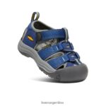 profundidades azules/gárgola calzado KEEN newport h2 T0822B825 niños pequeños - Imagen 3