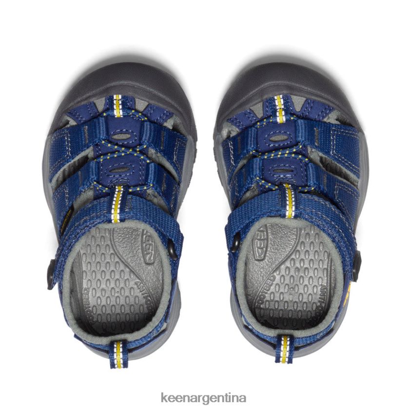 profundidades azules/gárgola calzado KEEN newport h2 T0822B825 niños pequeños - Imagen 4