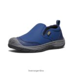 profundidades azules/negro calzado KEEN perro de velocidad sin cordones T0822B717 niños grandes - Imagen 3