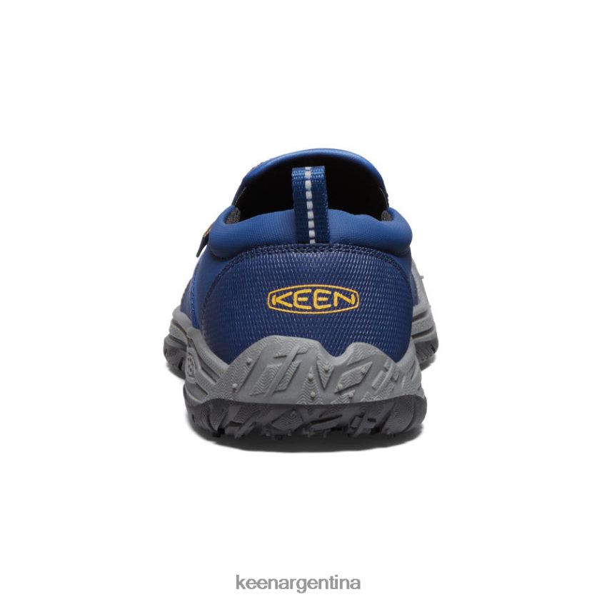 profundidades azules/negro calzado KEEN perro de velocidad sin cordones T0822B717 niños grandes - Imagen 5