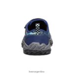 profundidades azules/negro calzado KEEN sabueso de velocidad T0822B812 pequeños niños - Imagen 5