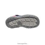 profundidades azules/pavo real rosa calzado KEEN zapatillas con pico y nudo T0822B975 niños grandes - Imagen 4