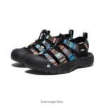 raya negra calzado KEEN newport h2 T0822B54 hombres - Imagen 2