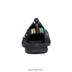 raya negra calzado KEEN newport h2 T0822B54 hombres - Imagen 5