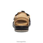 roble ante/negro calzado KEEN uneek ii punta abierta T0822B449 mujer - Imagen 4