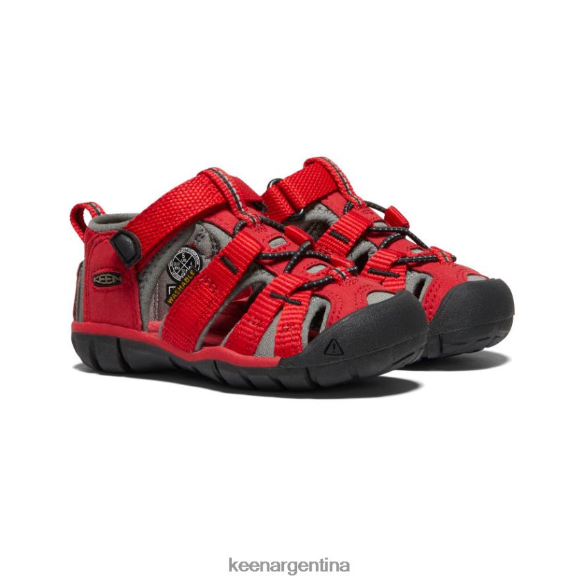 rojo carreras/gárgola calzado KEEN seacamp ii cnx T0822B824 niños pequeños - Imagen 2