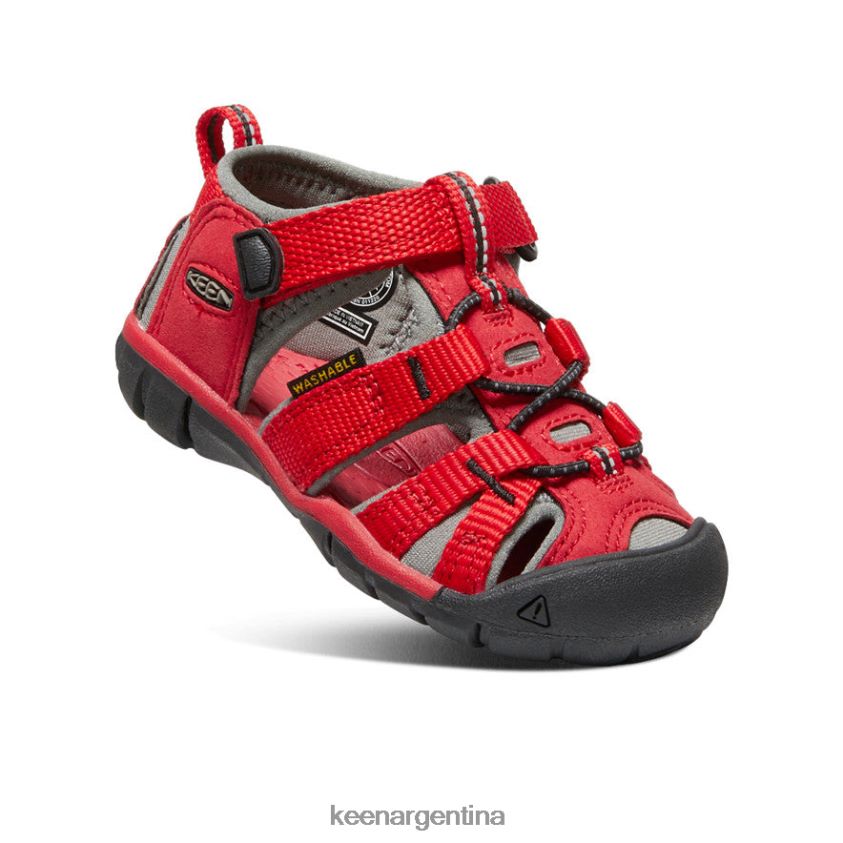 rojo carreras/gárgola calzado KEEN seacamp ii cnx T0822B824 niños pequeños - Imagen 3