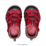 rojo carreras/gárgola calzado KEEN seacamp ii cnx T0822B824 niños pequeños - Imagen 4