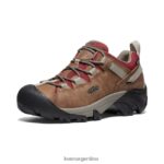 safari/merlot calzado KEEN targhee ii impermeable T0822B543 mujer - Imagen 3