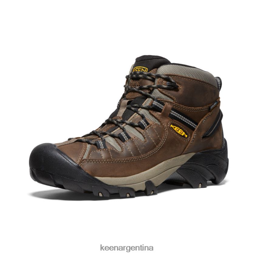 shitake/atigrado calzado KEEN targhee ii impermeable medio ancho T0822B248 hombres - Imagen 3