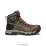 shitake/noche del bosque calzado KEEN davenport al impermeable medio (puntera compuesta) T0822B289 hombres