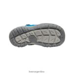 sombra azul/azul mykonos calzado KEEN zapatillas con nudo hueco T0822B892 pequeños niños - Imagen 4