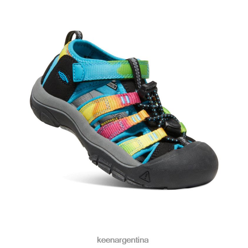 teñido anudado del arco iris calzado KEEN newport h2 T0822B731 pequeños niños - Imagen 3