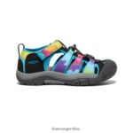 teñido anudado del arco iris calzado KEEN newport h2 T0822B749 niños grandes