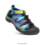 teñido anudado del arco iris calzado KEEN newport h2 T0822B749 niños grandes - Imagen 3