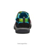 teñido anudado del arco iris calzado KEEN newport h2 T0822B749 niños grandes - Imagen 5