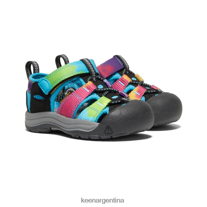 teñido anudado del arco iris calzado KEEN newport h2 T0822B826 niños pequeños - Imagen 2
