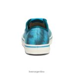 teñido anudado musgo marino/blanco estrella calzado KEEN zapatilla elsa v T0822B501 mujer - Imagen 5