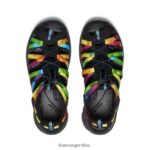 teñido anudado original calzado KEEN susurro T0822B524 mujer - Imagen 4