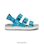 teñido anudado seamoss/blanco estrella calzado KEEN elle tiras T0822B473 mujer