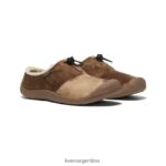 terciopelo tierra oscuro calzado KEEN diapositiva howser iii T0822B482 mujer - Imagen 2