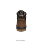 tierra oscura/goma calzado KEEN fuerte wayne 6" T0822B23 hombres - Imagen 5