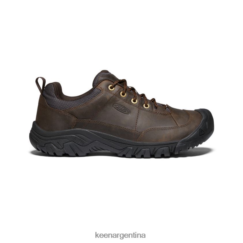 tierra oscura/mantillo calzado KEEN zapato ancho targhee iii oxford T0822B252 hombres - Imagen 1